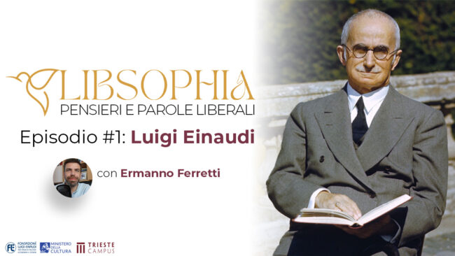 Libsophia #1 – Luigi Einaudi