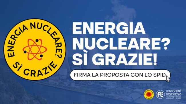 Conferenza stampa “Energia Nucleare? Si, grazie!”