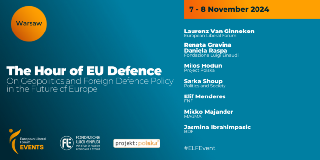 The Hour of EU Defence