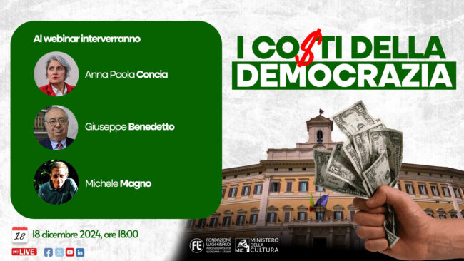 I costi della democrazia