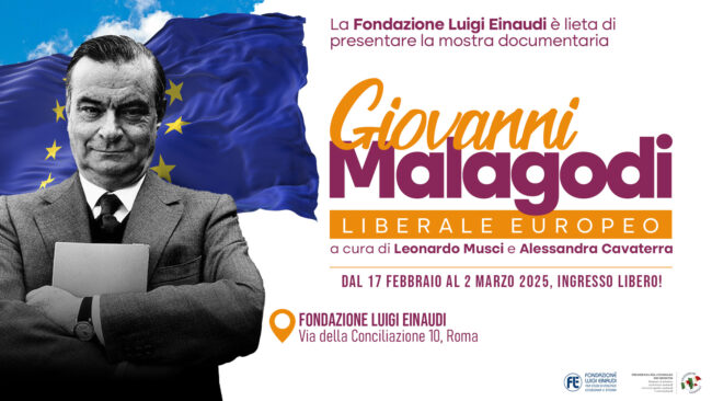 Mostra “Giovanni Malagodi, un liberale europeo”